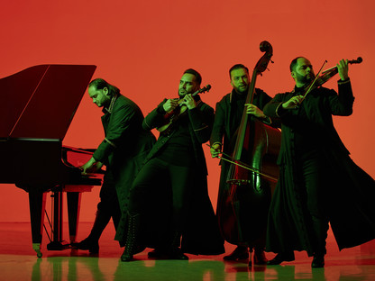Das Janoska Ensemble tritt im Rahmen der Meisterkonzerte im Stadtsaal des D&C City Hotels in St. Pölten auf. (Foto: zVfg.)