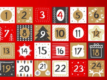 Fröhliches Warten aufs Christkind — mit dem stp*Adventkalender