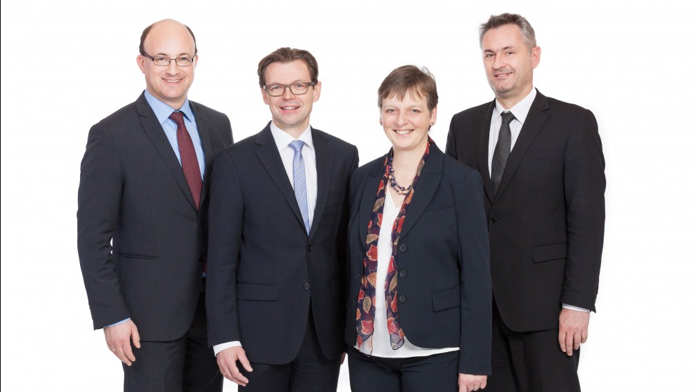 DI Andreas Karner, DI Josef Wolfbeißer, Mag. Mag.(FH) Brigitte Hatvan und Ing. Heinrich Preiss (Foto zur Verfügung gestellt) 