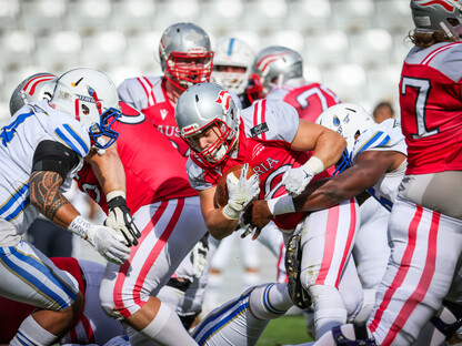 Österreich hat es zum dritten Mal in das Finale der IFAF Europameisterschaft geschafft. (Foto: AFBÖ)