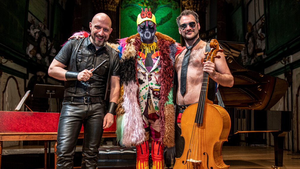 Die Band Fetish Baroque. (Foto: Emmanuel de Prycker)