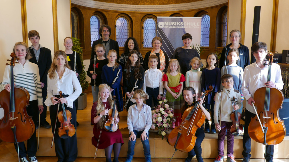 Die jungen Talente der Musikschule St. Pölten waren beim NÖ Landesbewerb von prima la musica auch heuer wieder im Spitzenfeld zu finden. Foto: Musikschule St. Pölten