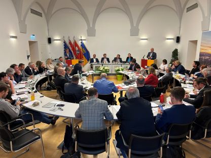 Sitzung des Gemeinderats im Rathaus. (Foto: Kainz)