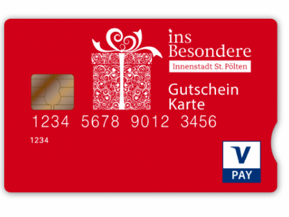 Innenstadt Gutscheinkarte St. Pölten. (Foto: Marketing St. Pölten GmbH)