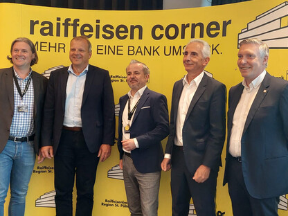 Netzwerken im raiffeisen corner