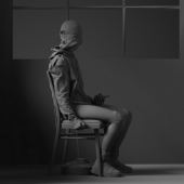 Unarmed, 2024 - photopolymer, steel, wire, 60x50х50cm