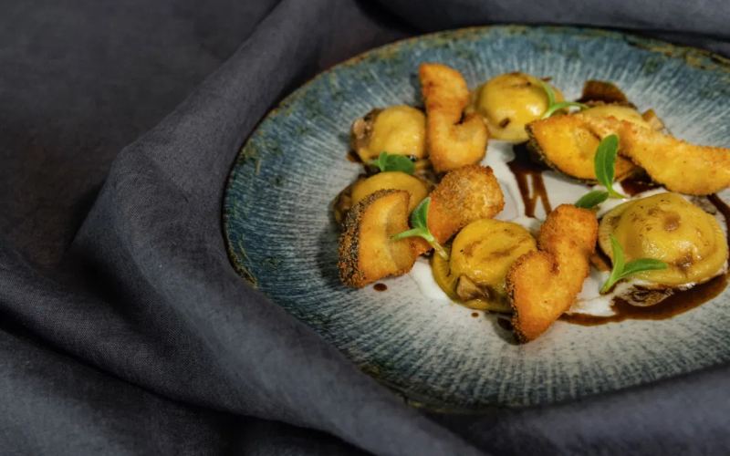 Zweierlei Ravioli (Foto: Xenia Trampusch)