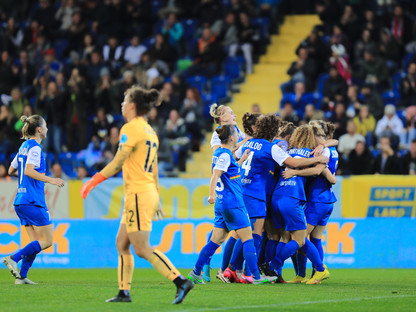 Am 22. Dezember spielen die SKN St. Pölten Frauen gegen den VfL Wolfsburg in der NV Arena in St. Pölten. (Foto: Tom Seiss)