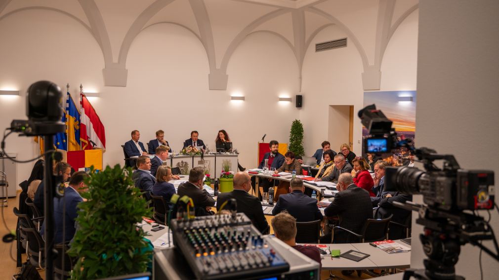 Der St. Pöltner Gemeinderat bei der Sitzung im Rathaus St. Pölten. (Foto: Christian Krückel)
