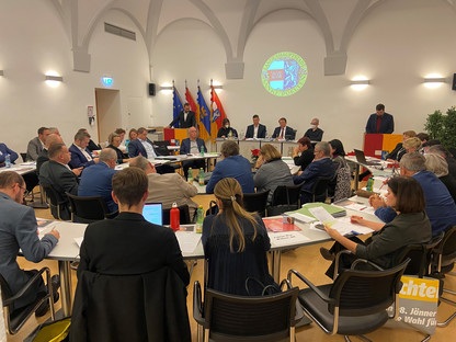 Sitzung des Gemeinderates im Rathaus. (Foto: Kainz)