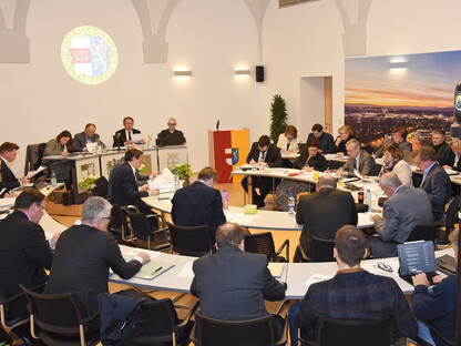 Sitzung des Gemeinderates im Rathas. (Foto: Vorlaufer)