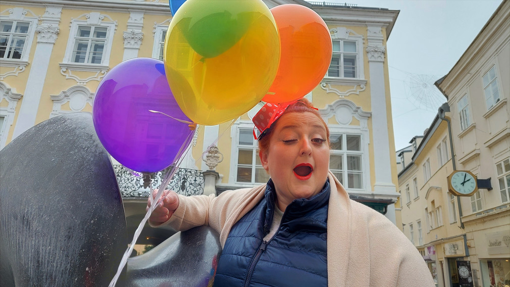 Polly plauscht über den Fasching in St. Pölten, Foto: Rlebnisreich
