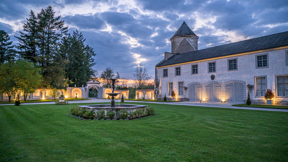Räumlichkeiten im Schloss Viehofen. (Foto: Arman Kalteis).