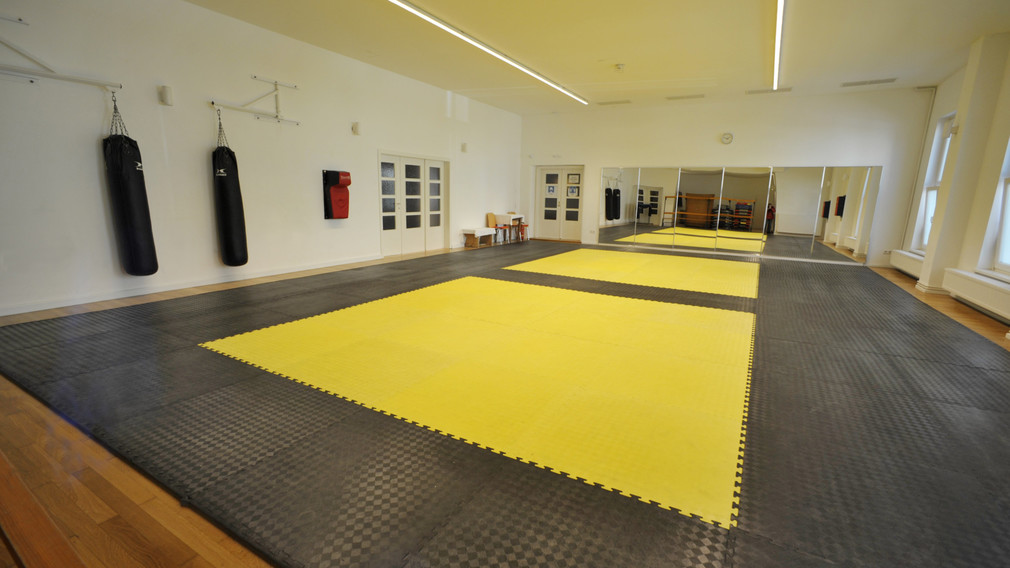Außenansicht Jahnturnhalle. (Foto: Wolfgang Mayer)