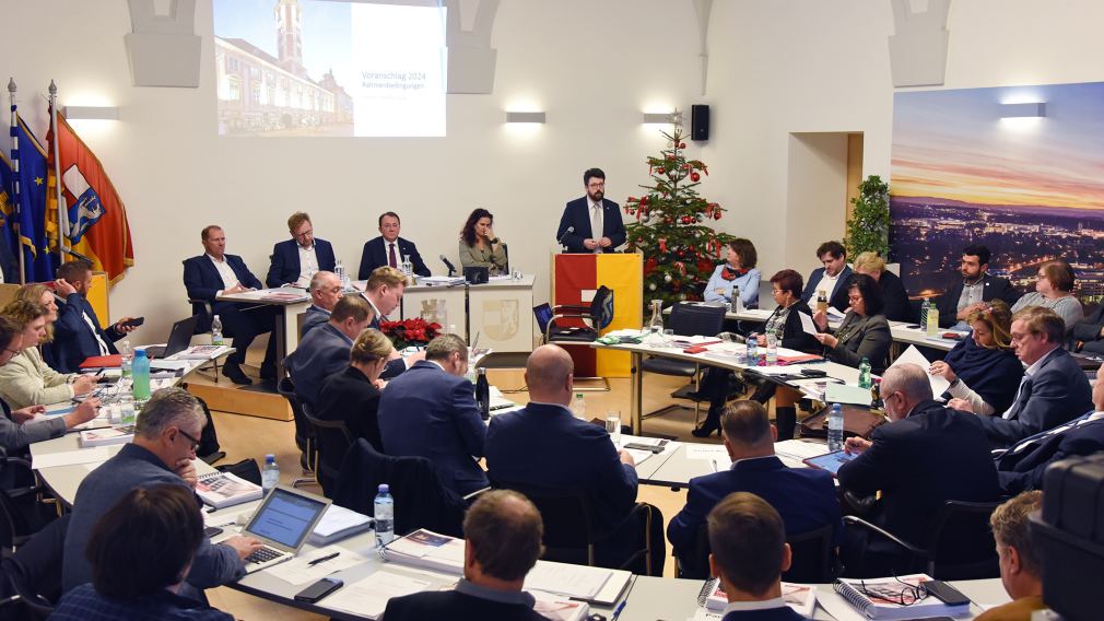 Gemeinderatssitzung im Rathaus. (Foto: Vorlaufer)