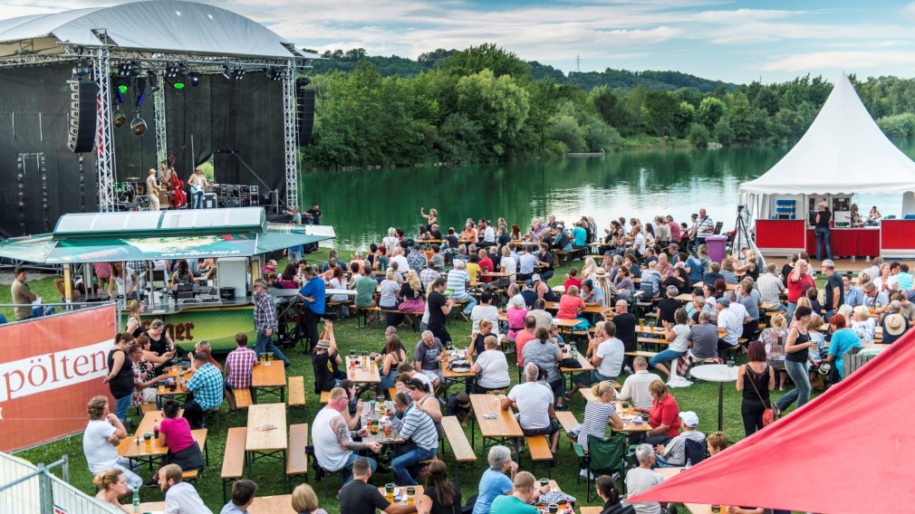 Summer Blues Festival am Ratzersdorfer See. (Foto: Günter W. Hieger)
