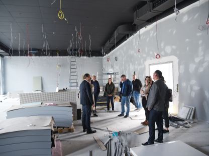 Die Teilnehmer der Tagung zeigten sich besonders von den neuen Kultur-Institutionen wie dem KiKuLa begeistert. Foto: Josef Vorlaufer
