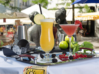 Cremig Fruchtig Frisch – Cocktails am Markt