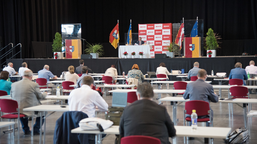 Stadtsenat und Gemeinderatssitzung im VAZ. (Foto: Kainz)