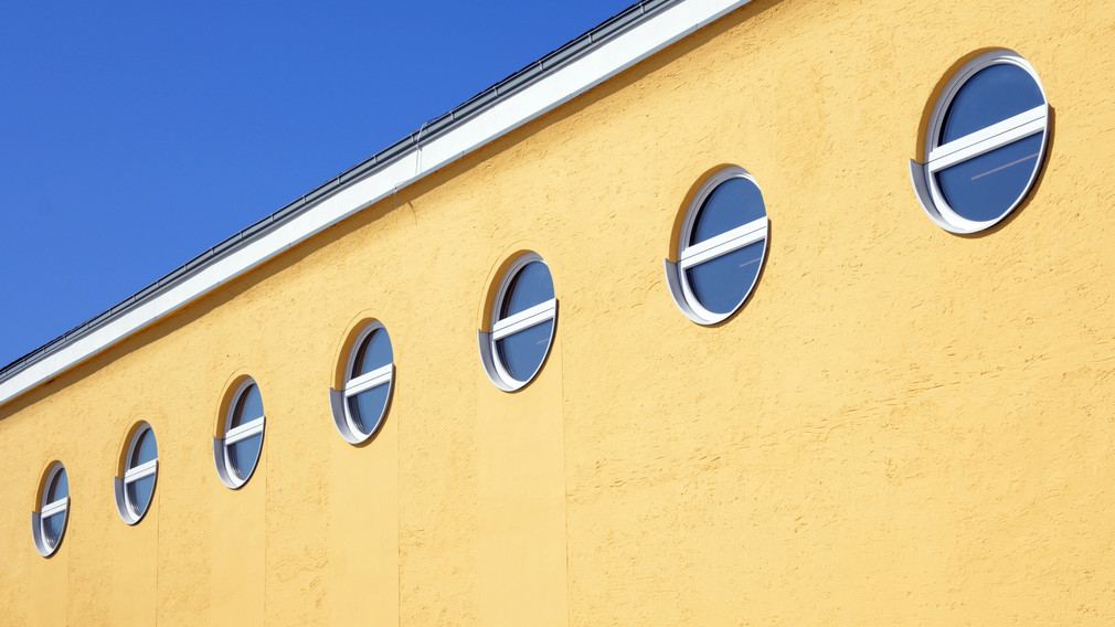 Außenansicht Jahnturnhalle. (Foto: Wolfgang Mayer)