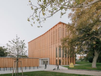 Außenansicht KinderKunstLabor St. Pölten. (Foto: Patrick Johannsen)