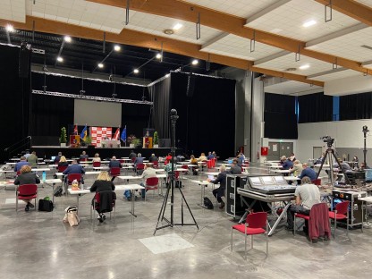 Sitzung des Gemeinderates im VAZ. (Foto: Kainz)