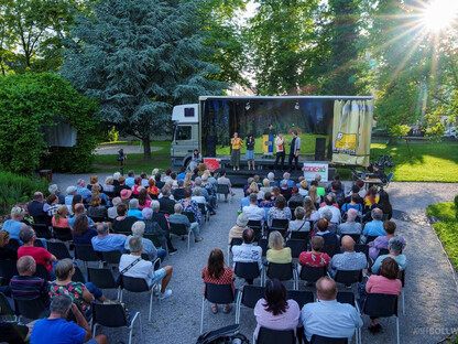 Das mobile Theater besucht am 16. Juni 2023 um 19 Uhr den Südpark in St. Pölten. (Foto: Josef Bollwein)