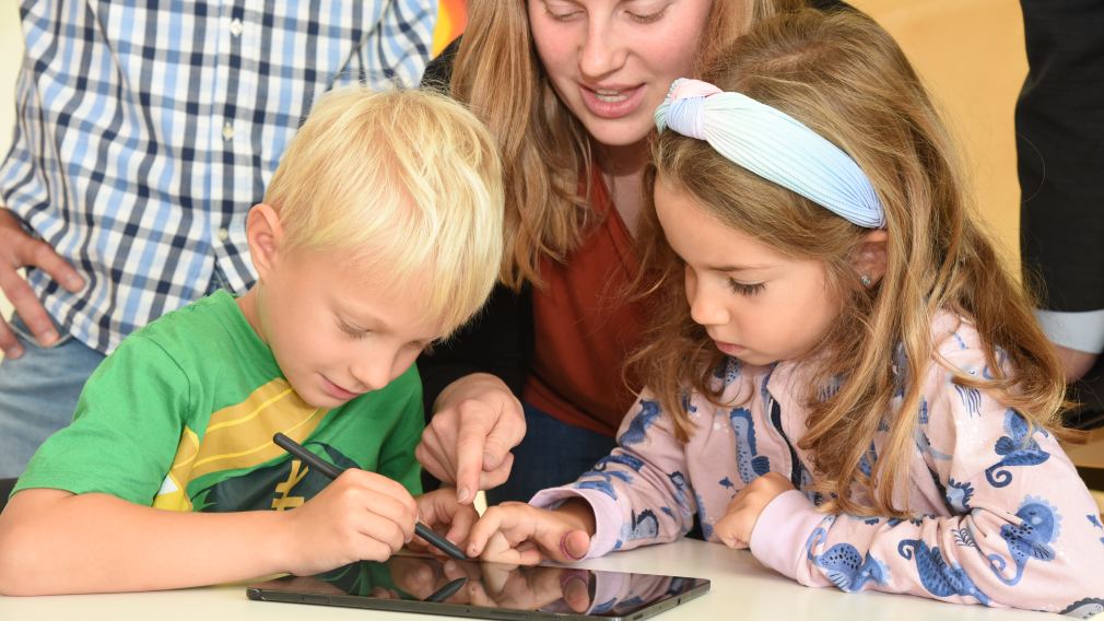 Die digitale Lernmethode LeTTo ist im Kindergarten Ratzersdorf bereits im Einsatz.