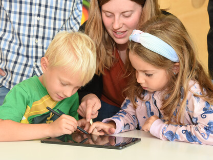 Die digitale Lernmethode LeTTo ist im Kindergarten Ratzersdorf bereits im Einsatz.