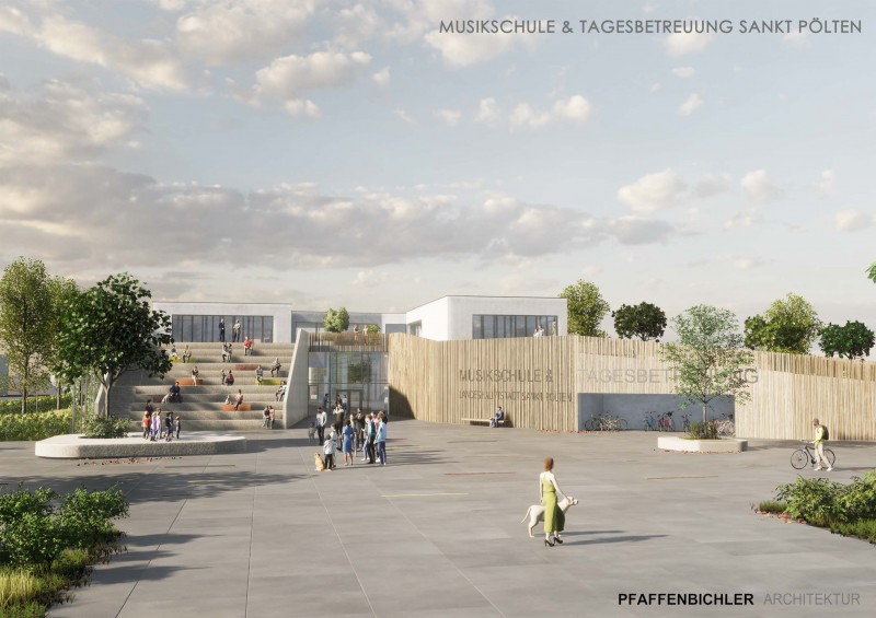 Musikschule Rendering A1 2021 06 07