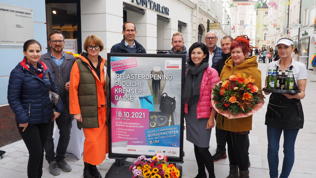 Pflasteropening - südliche Kremsergasse (c) Rlebnisreich