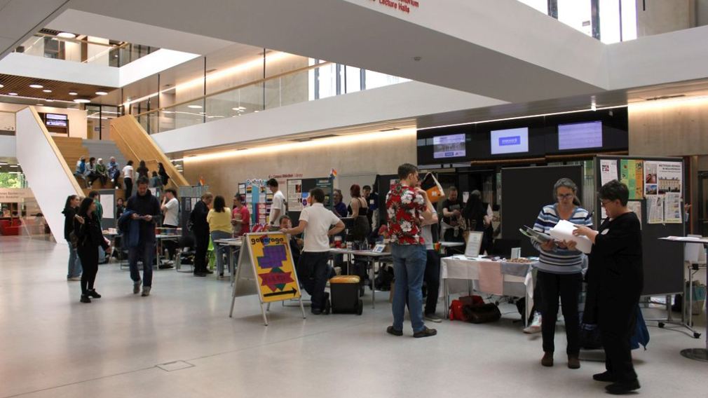 Foto vom Tag der Diversität am Campus St. Pölten. (Foto: Suttneruni Cengiz Kann)