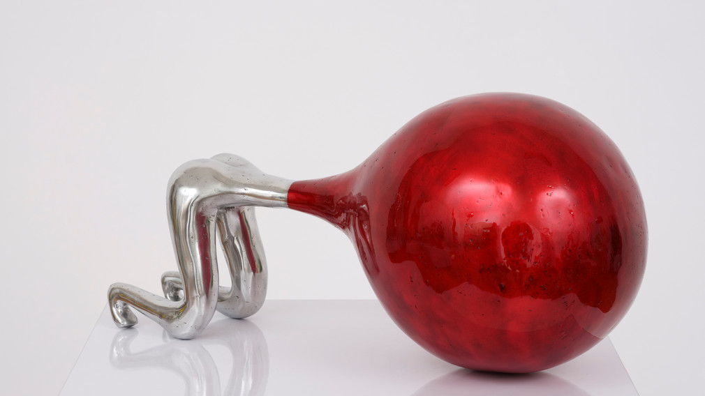 Mario Dalpra
„Emotions Without Space“ (Unikat), 2018
Aluminium, lackiert und poliert
25 x 45 x 20 cm
(Foto: Mario Dalpra)
