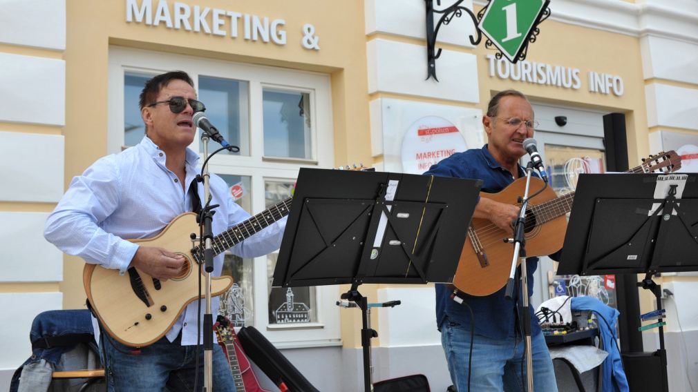 Charly Mo und Werner Hainitz begeisterten die Zuhörer.