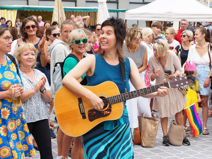 Wer singt mit am Domplatz?