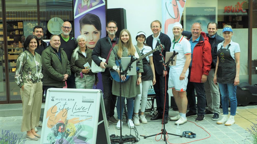 musik.stp City live! lockt Woche für Woche in die besondere Innenstadt.