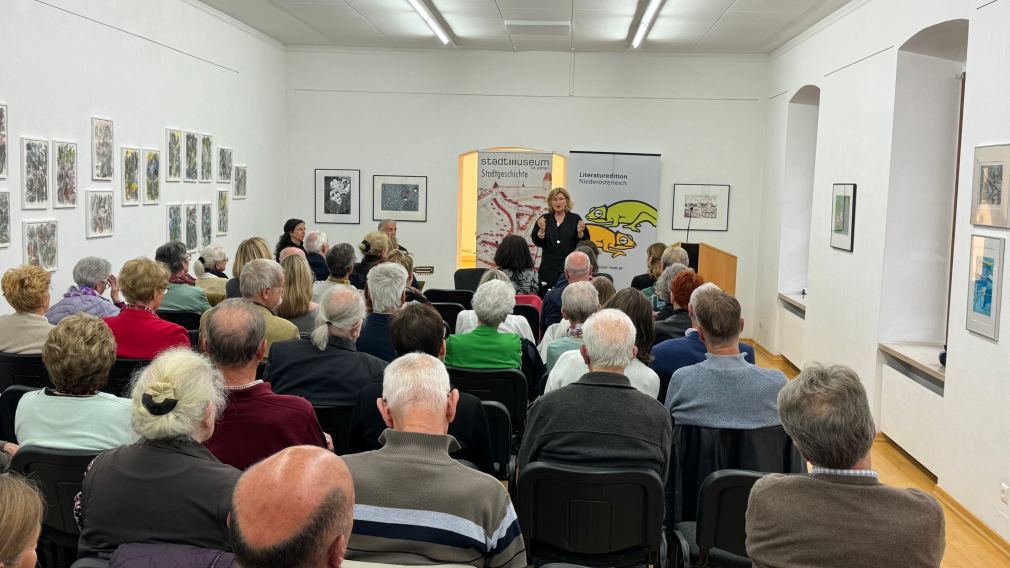 Lesung im Stadtmuseum von Autorin Zdenka Becker