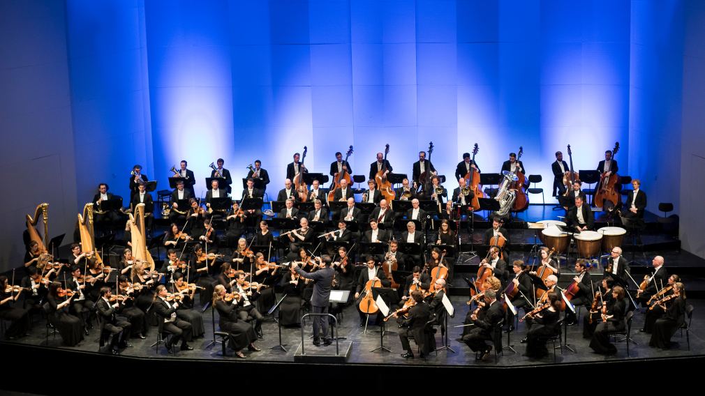 Das Tonkünstler-Orchester. (Foto: Werner Kmetitsch)
