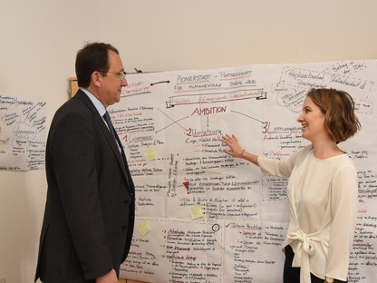 Die Stadtentwicklerin Carina Wenda hat die Bewerbung St. Pöltens initiiert und das Konzept zur Pionierstadt entwickelt. (Foto: Josef Vorlaufer)