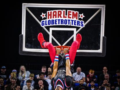 Die Harlem Globetrotters kommen. Foto (NÖKU) Harlem Globetrotters