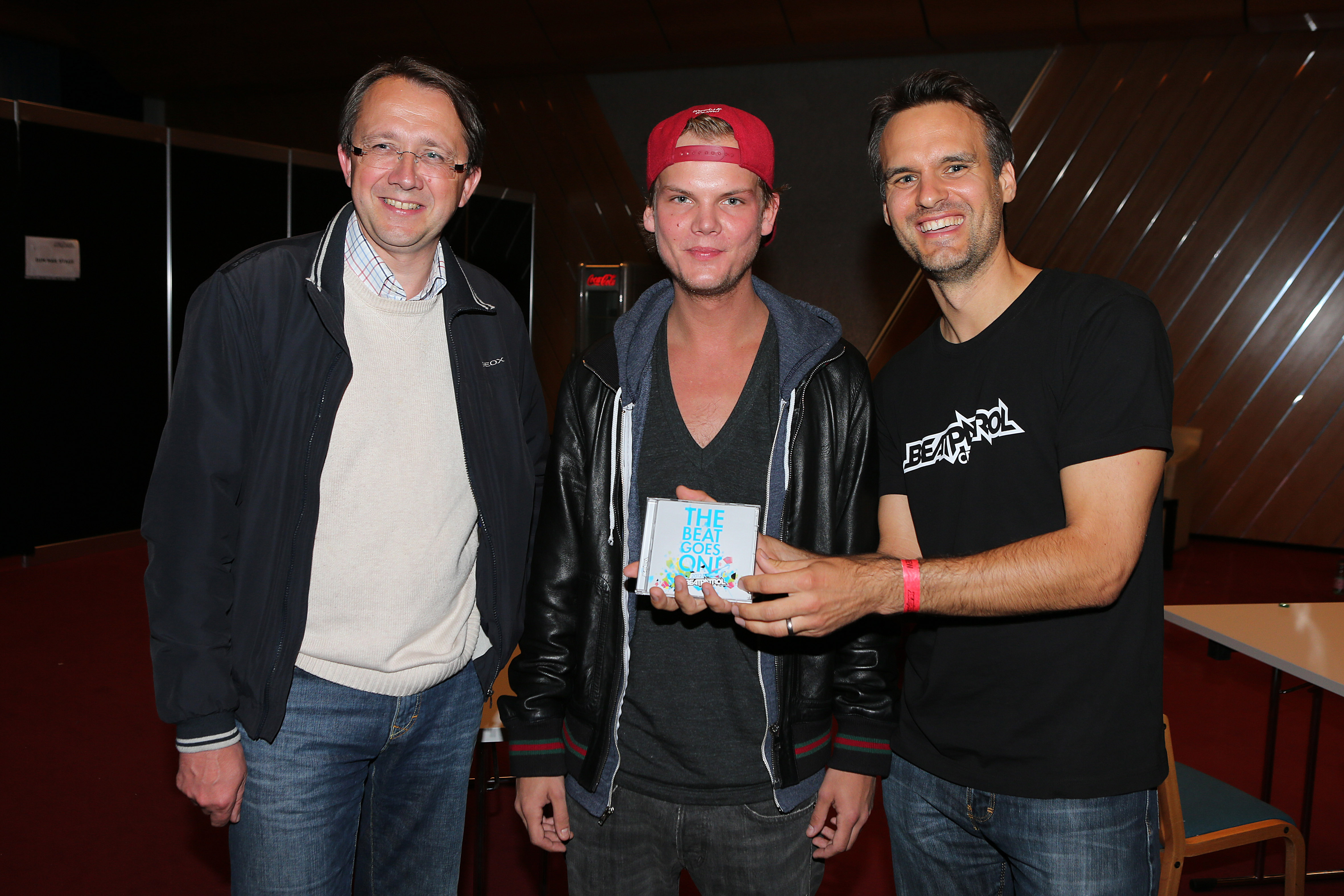 Bürgermeister Matthias Stadler glaubte von Anfang an das Potenzial der Festivals für die Stadt St. Pölten – hier im Bild mit Star DJ Avicii. (Foto: Helge Wöll)