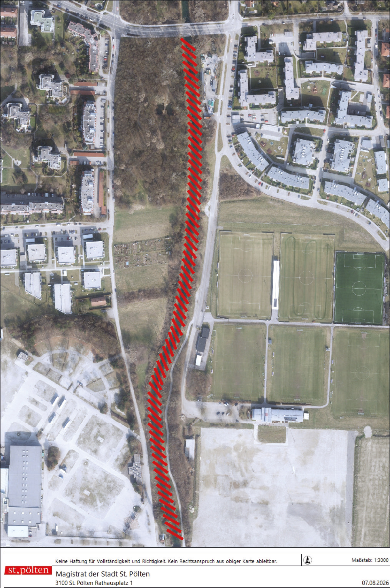 Plan Sperre Muhlbach