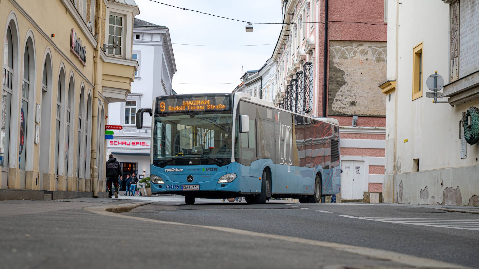 Ein Bus der Linie 9. (Foto: Christian Krückel)