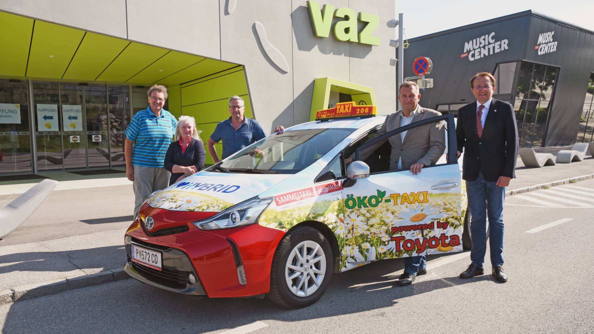 Joe Rittner 25 Jahre Anrufsammeltaxi in St. Pölten – St. Pölten