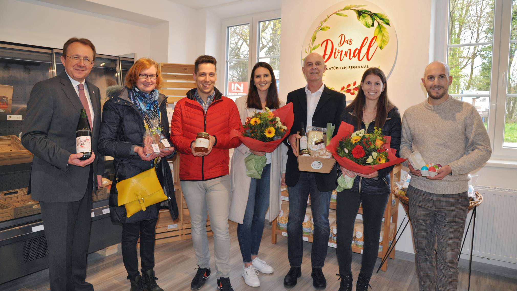 Foto vom Ladeninneren am Standort Zwetzbachermühle.