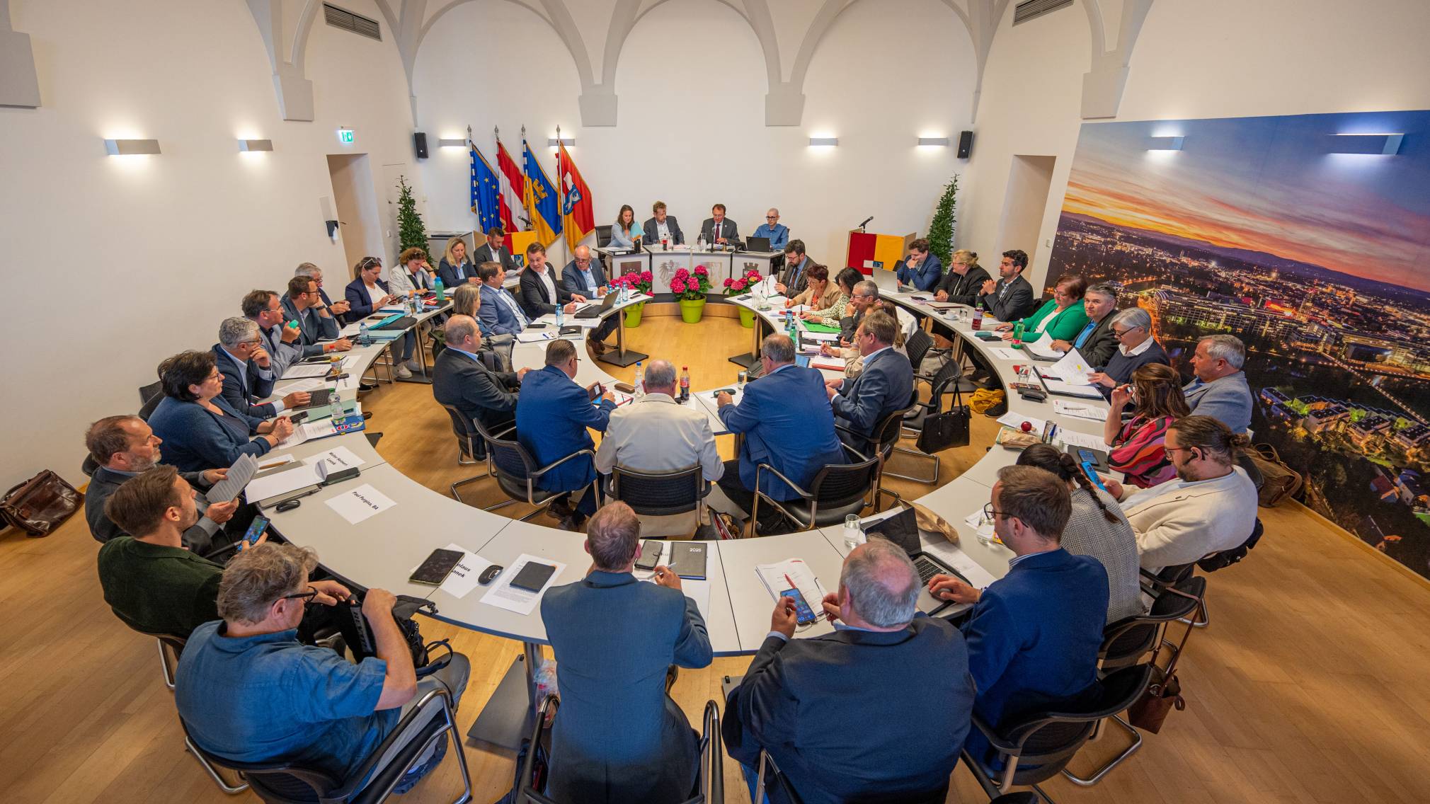 Sitzung des Gemeinderates im Rathaus (Foto: Krückel)