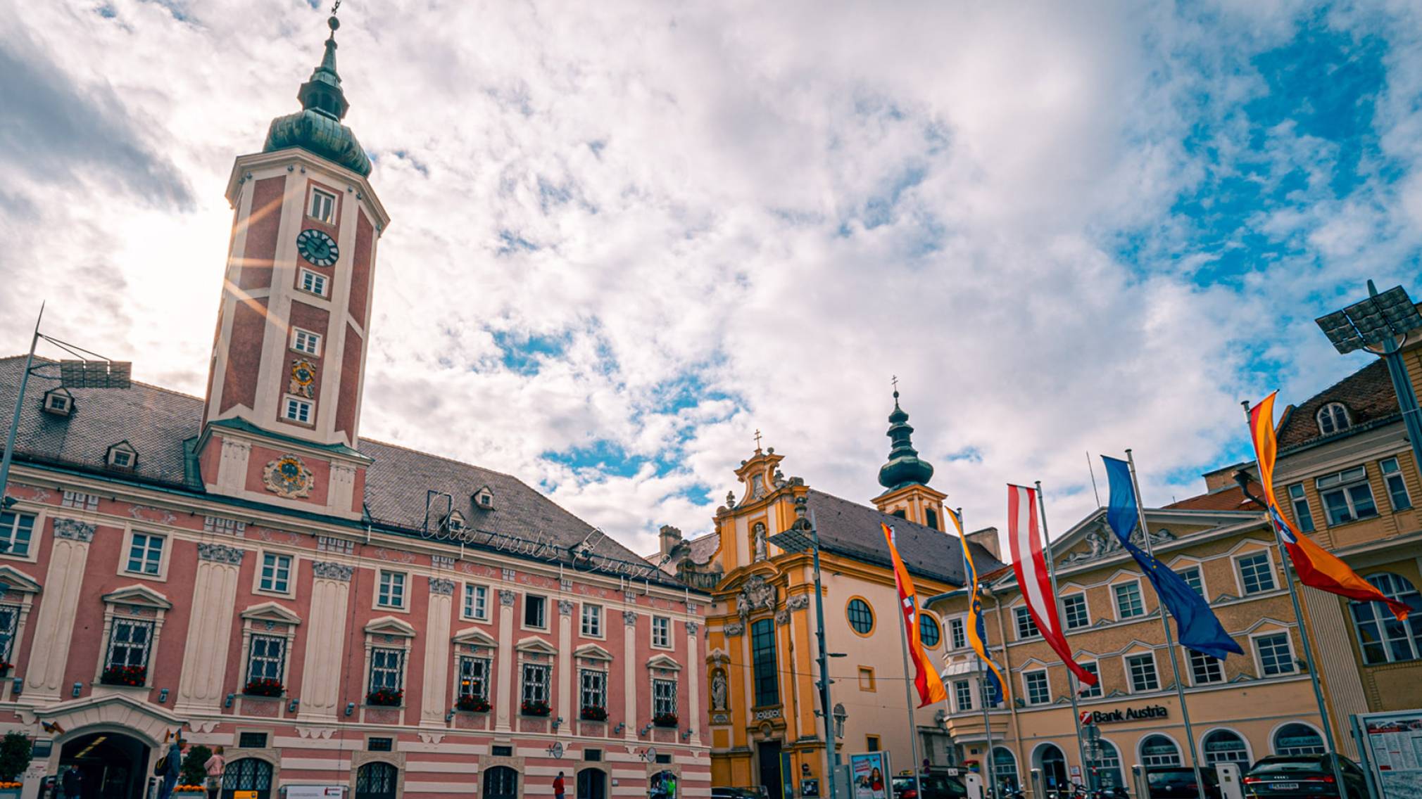 Ansicht des St. Pöltner Rathauses. (Foto: Arman Kalteis)
