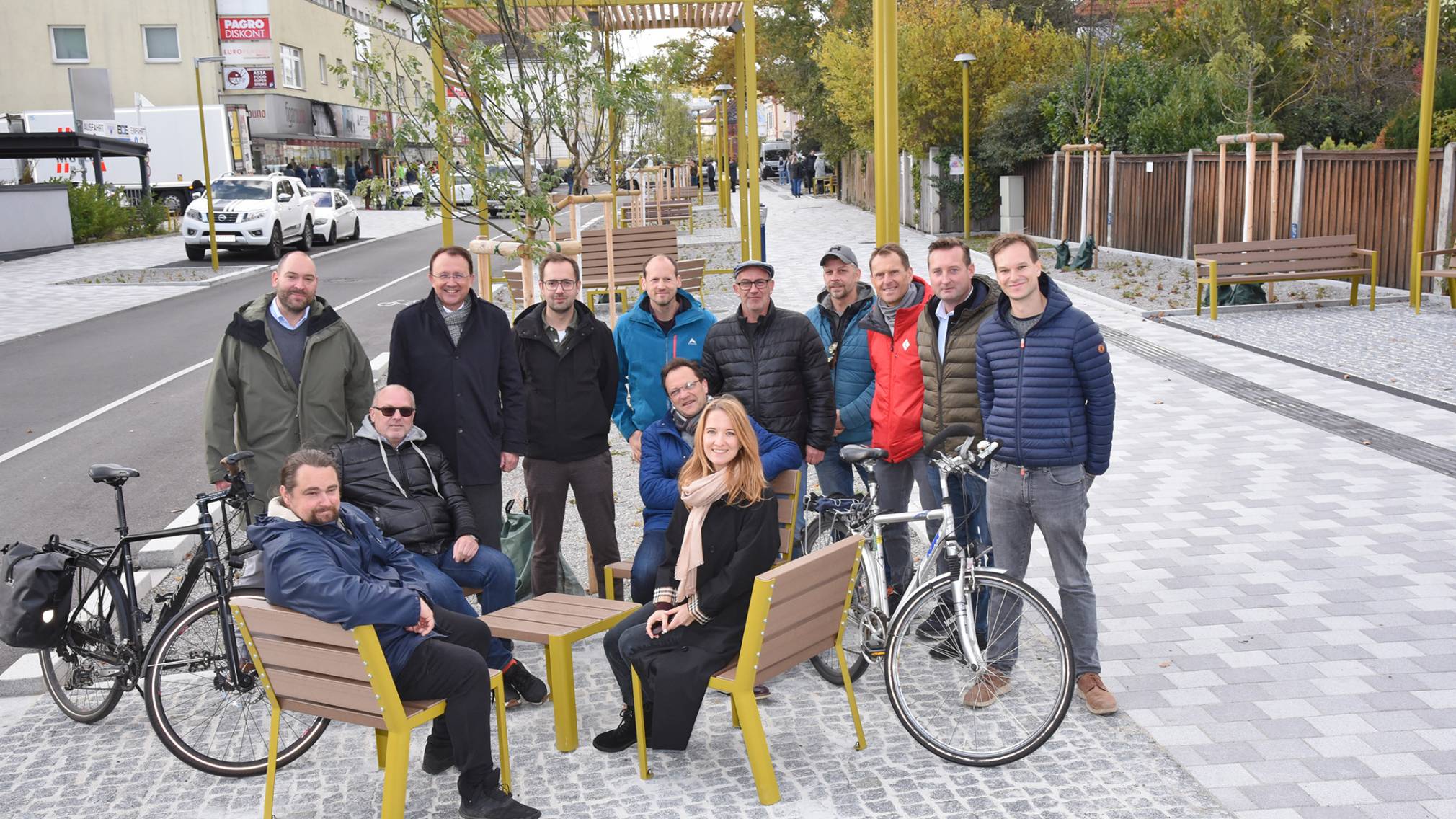 Neuer Abschnitt des Promenadenrings. (Foto: Josef Vorlaufer)