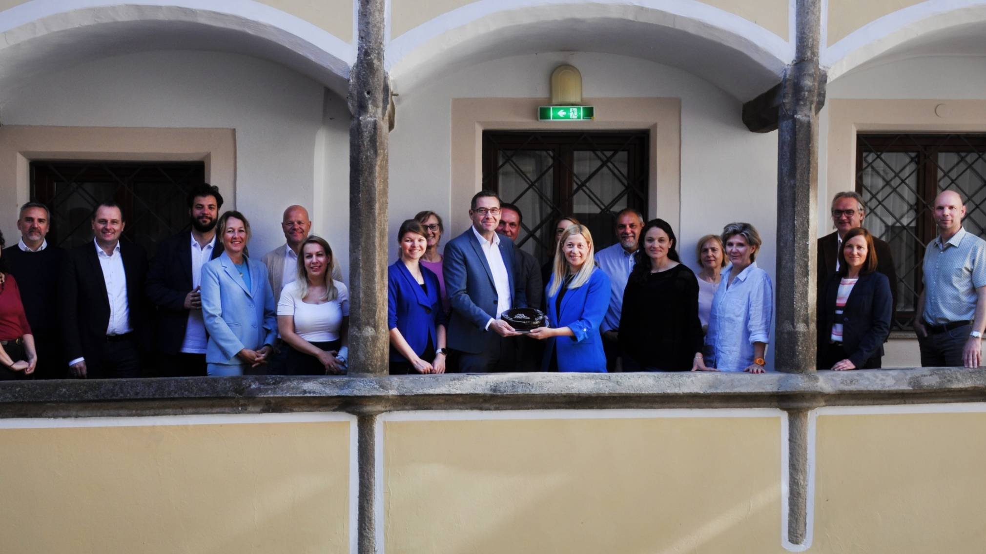 Die Ausschuss-Mitglieder tagten diesmal in Steyr. St. Pölten wurde von Kulturabteilungsleiter Alfred Kellner vertreten. (Foto: Stadt Steyr)