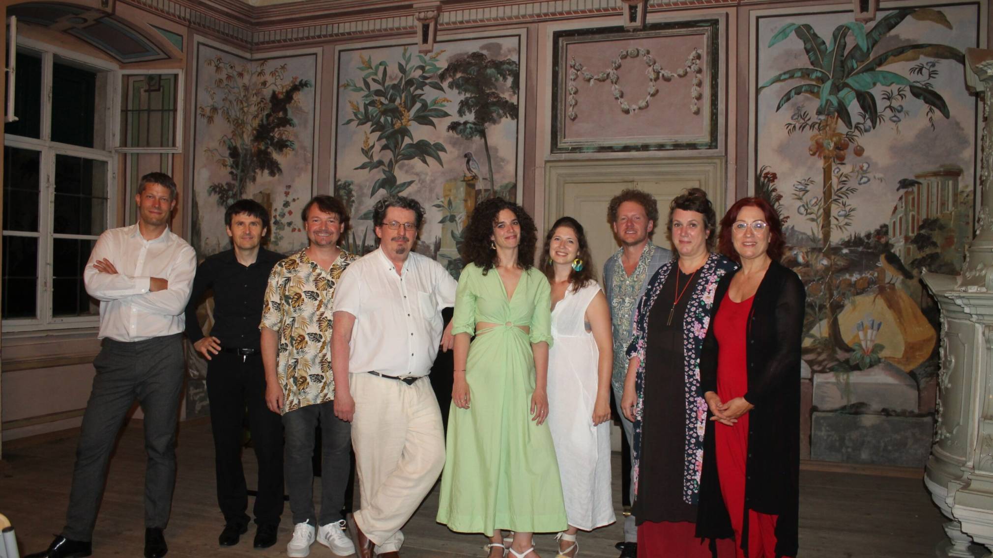 Musik und Gesänge vom Überleben nach Gedichten Essayistin Elfriede Gerstl werden zum Gedenken in der ehemaligen Synagoge präsentiert. (Foto: Sylvia Stark)